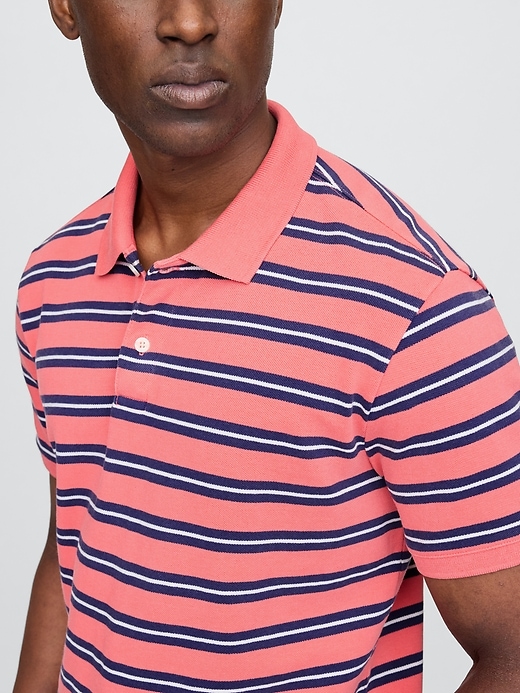 Image number 4 showing, Pique Polo Shirt