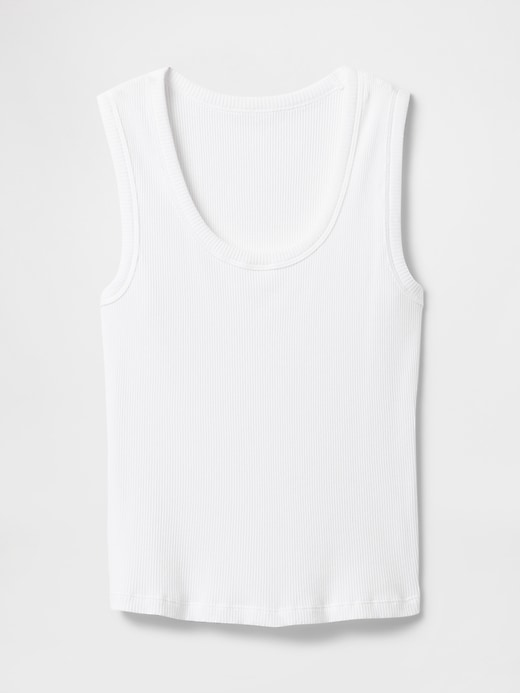 Image number 4 showing, Rib Scoop Tank Top