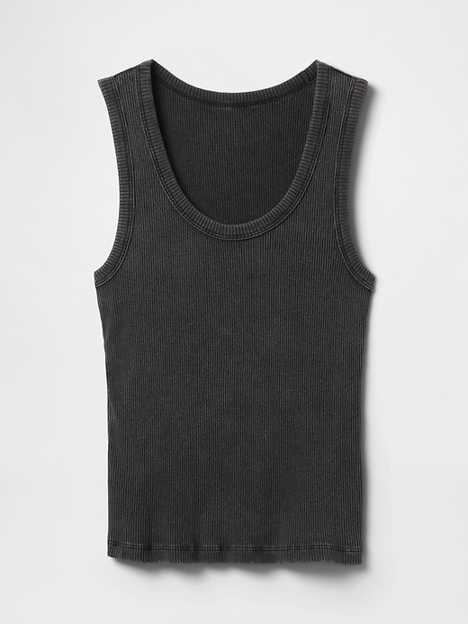 Image number 4 showing, Rib Scoop Tank Top