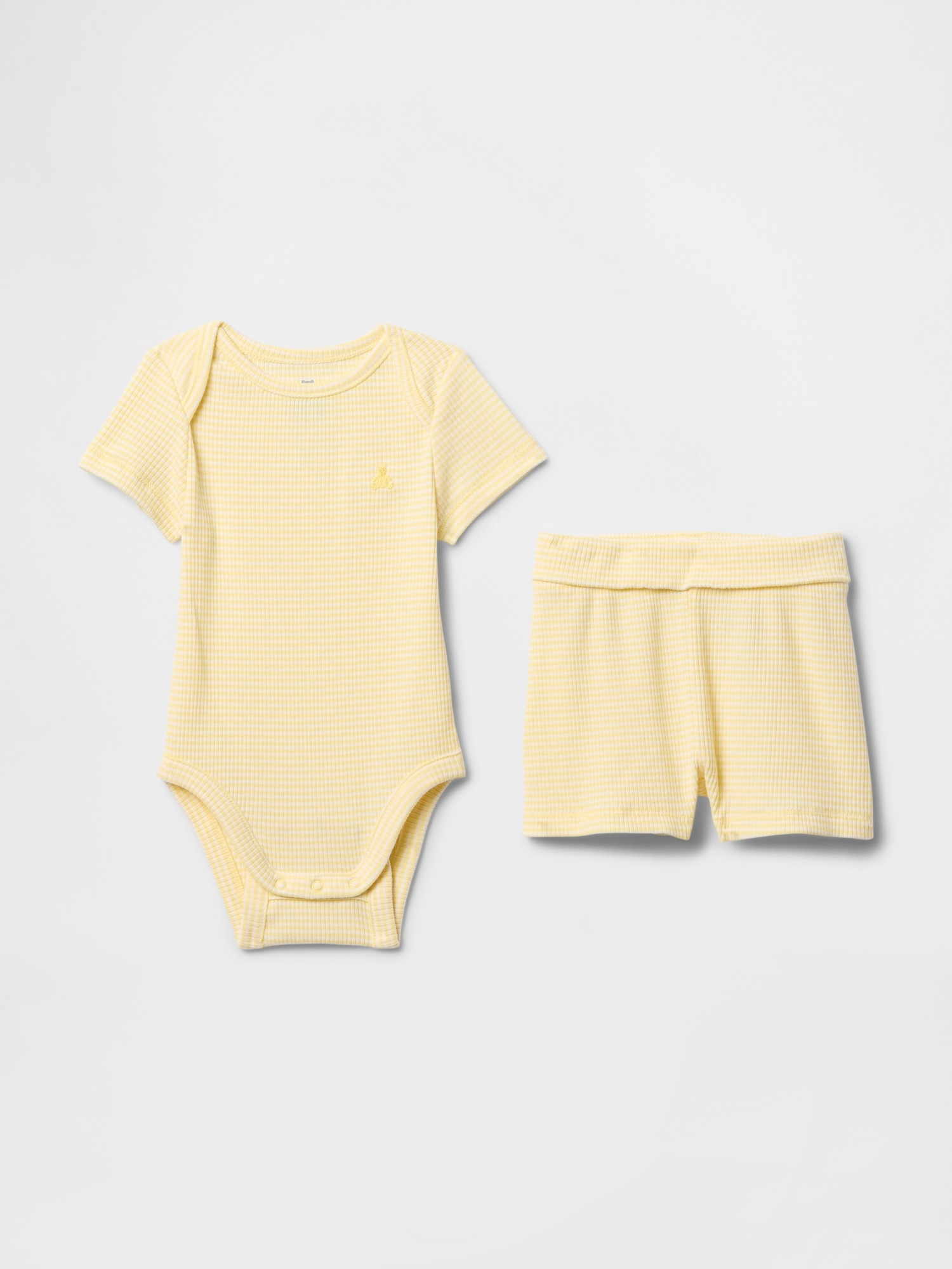 Baby Grow-With-Me TinyRib Outfit Set