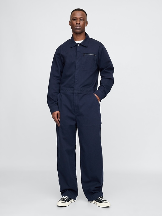 Image number 3 showing, Twill Coveralls