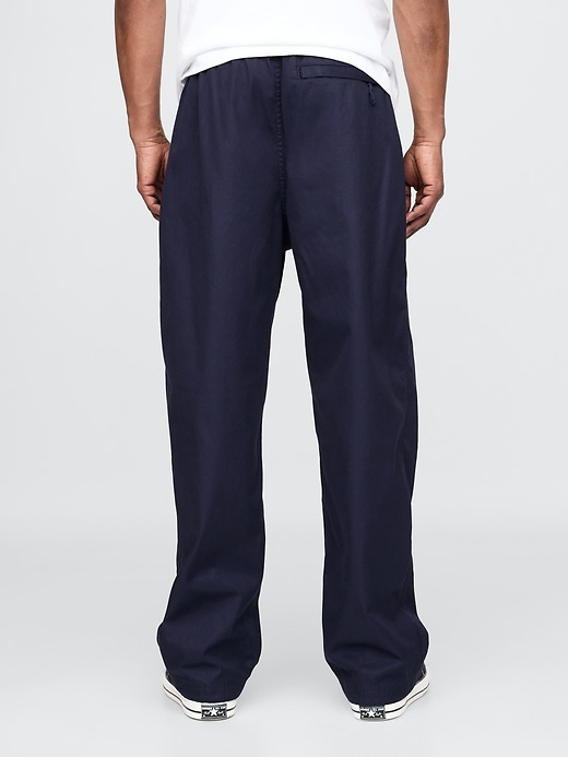 Image number 3 showing, Twill Cargo Baggy Pants