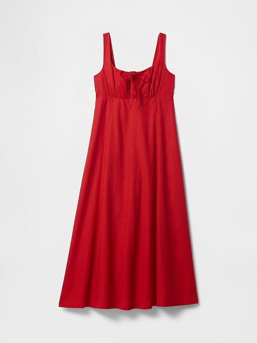 Image number 7 showing, Linen-Blend Maxi Dress