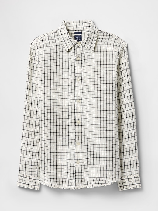 Image number 5 showing, 100% Linen Classic Shirt