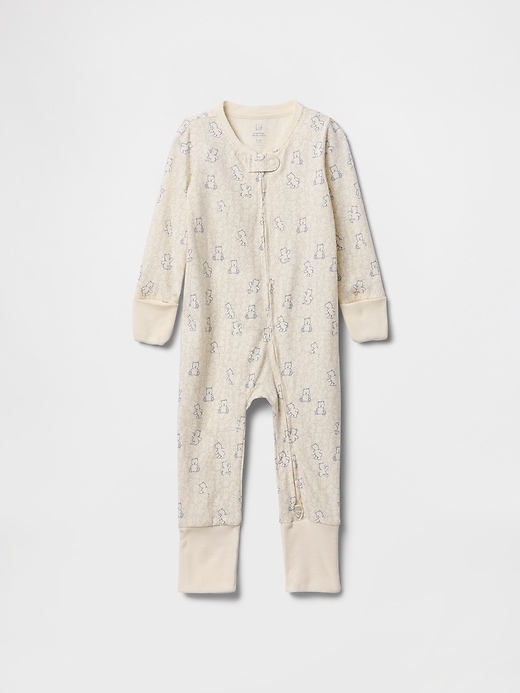 Image number 2 showing, Baby Organic Cotton Convertible One-Piece