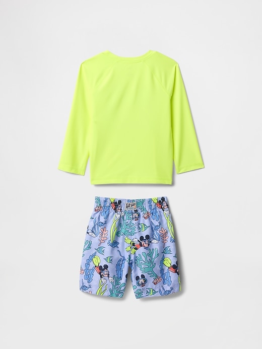 Image number 2 showing, Gap × Disney Baby & Toddler Rash Guard Swim Two-Piece