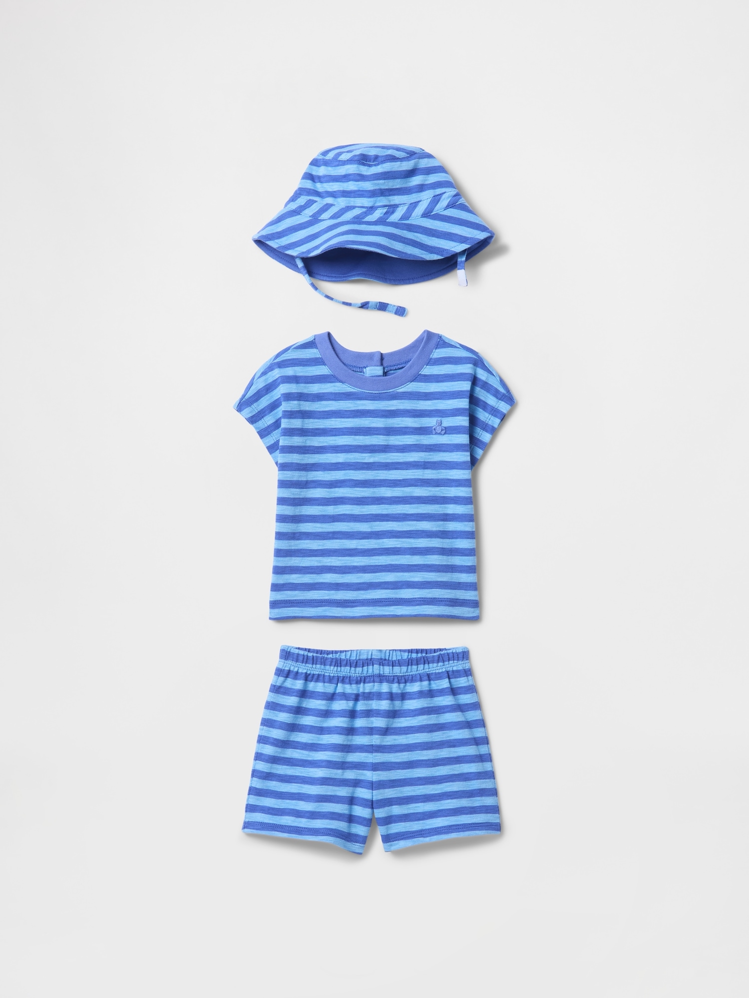 Baby Organic Cotton Three-Piece Outfit Set