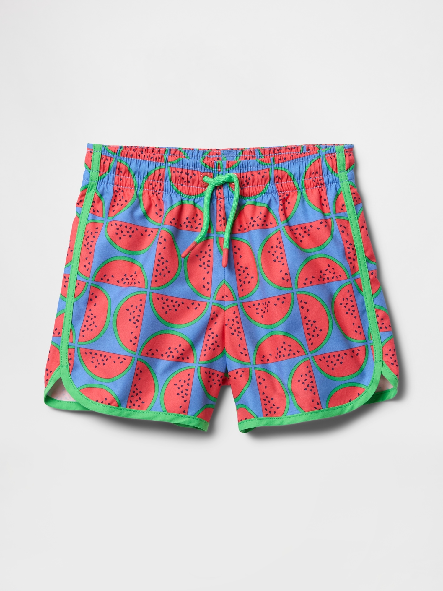 Baby & Toddler Recycled Dolphin Hem Swim Trunks