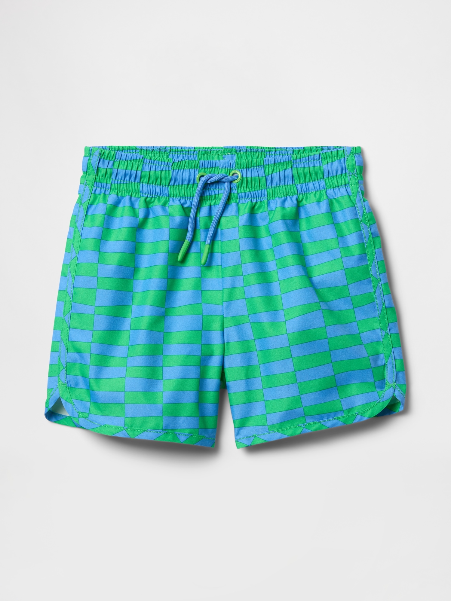 Baby & Toddler Recycled Dolphin Hem Swim Trunks