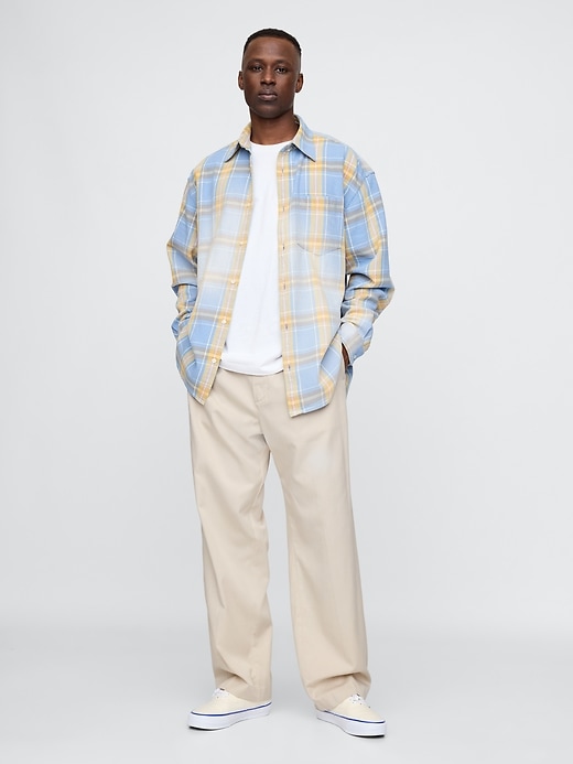 Image number 1 showing, UltraSoft Pleated Trousers