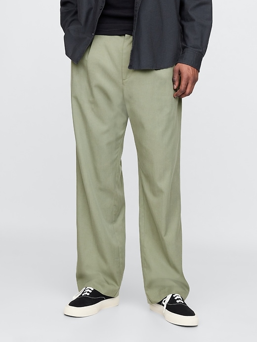 Image number 2 showing, UltraSoft Pleated Trousers