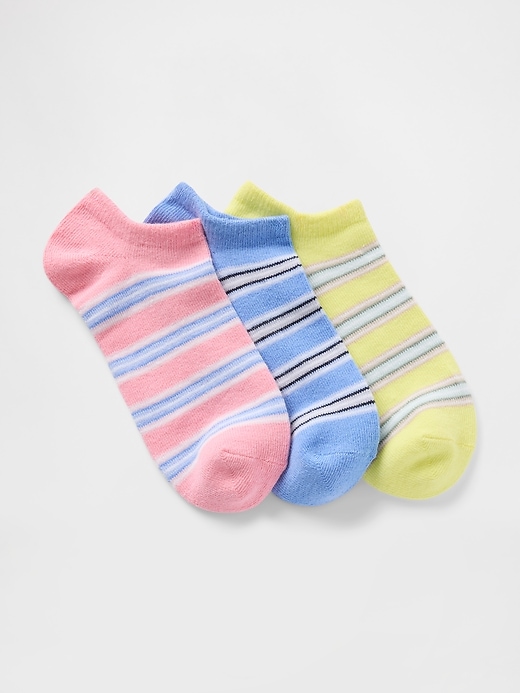 View large product image 1 of 1. Kids No-Show Socks (3-Pack)