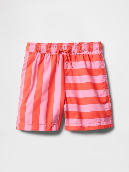 Image number 1 showing, Kids 3.5" Recycled Swim Trunks