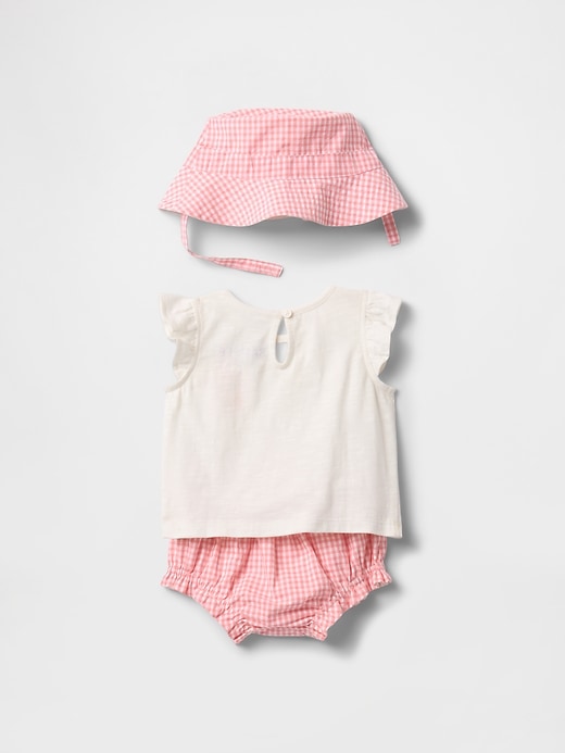 Image number 2 showing, Baby Three-Piece Outfit Set