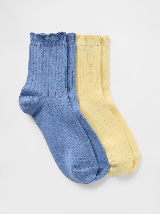 Image number 1 showing, Confetti Half Crew Socks (2-Pack)