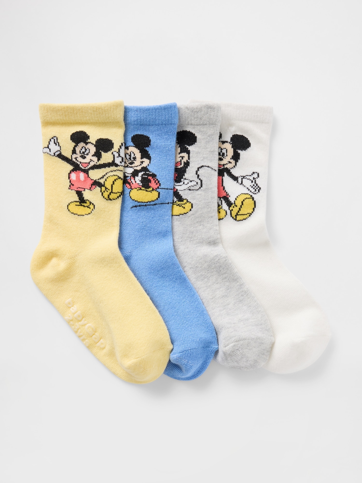 Gap × Disney Baby & Toddler Crew Socks (4-Pack)