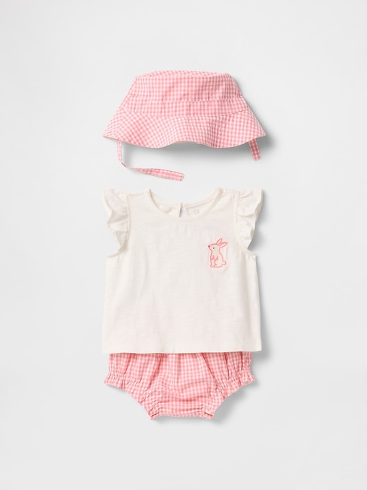 Image number 1 showing, Baby Three-Piece Outfit Set