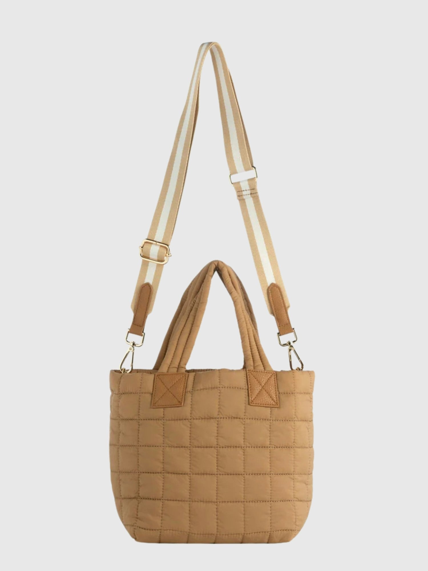 Shiraleah Ezra Quilted Nylon Mini Tote Cross-Body