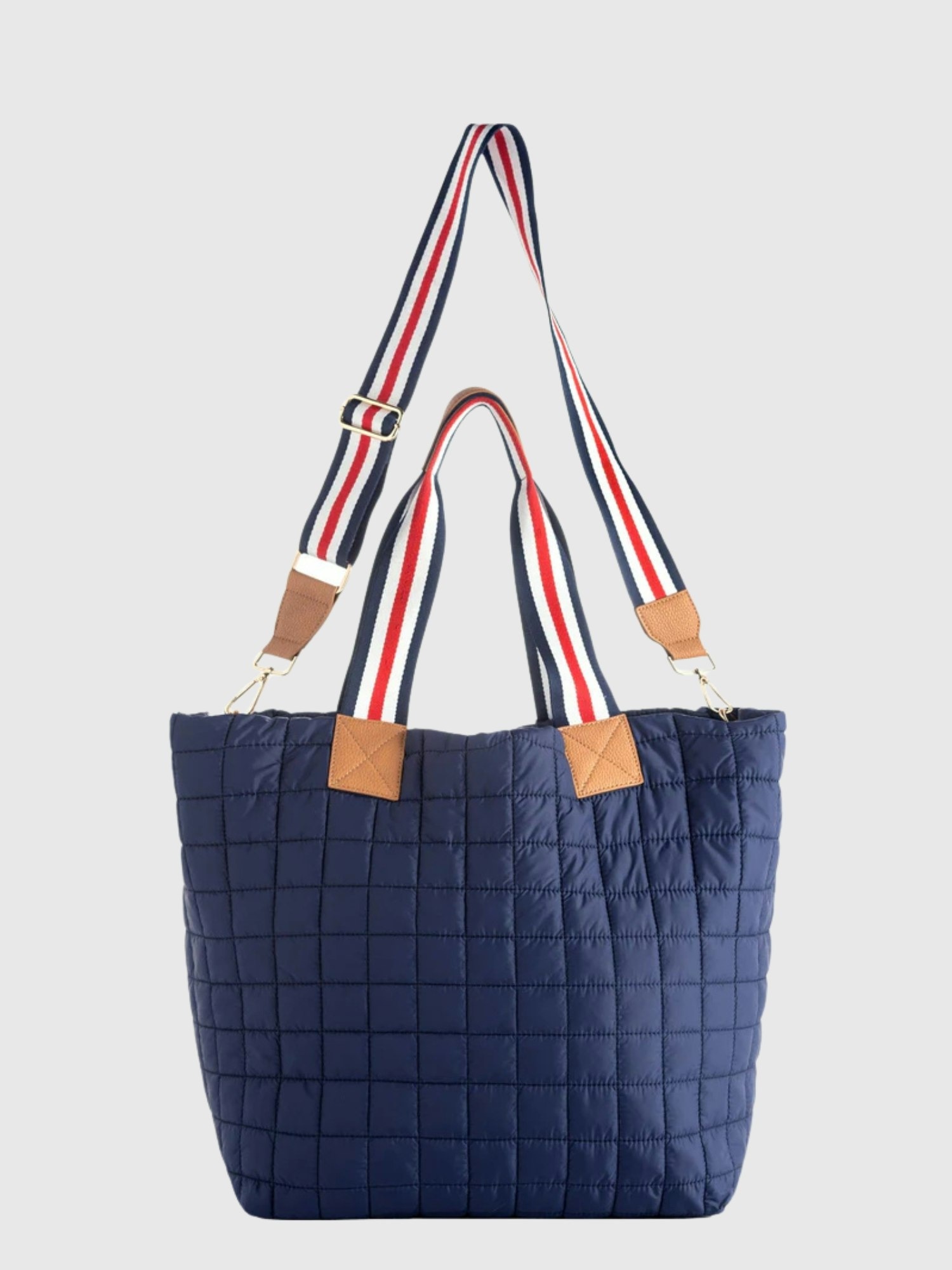 Shiraleah Ezra Quilted Nylon Travel Tote