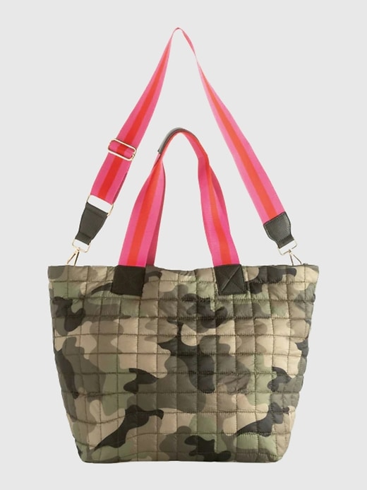 Image number 1 showing, Shiraleah Ezra Quilted Nylon Travel Tote