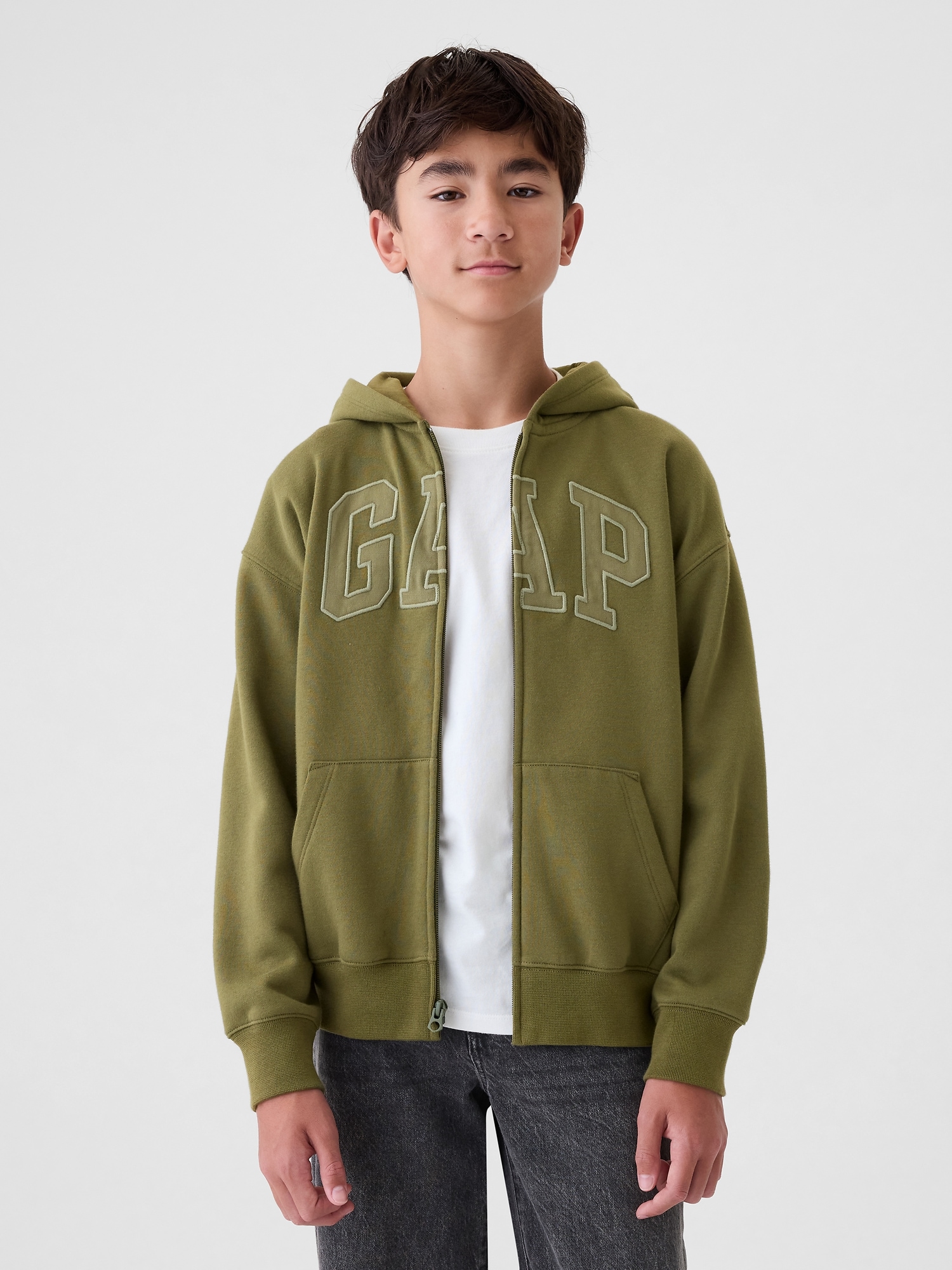 Kids Vintage Soft Gap Logo Hoodie