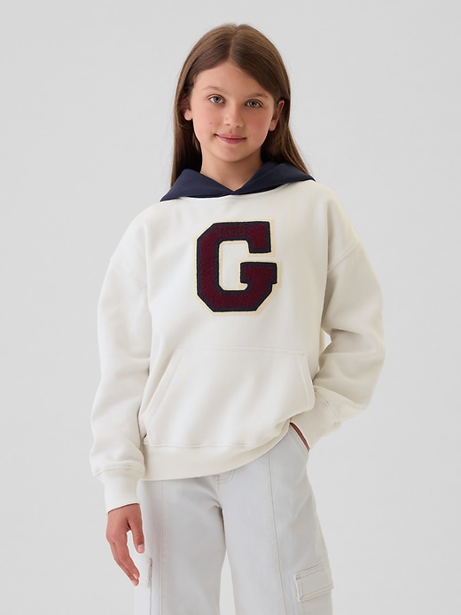 Image number 2 showing, Kids Vintage Soft Varsity Hoodie