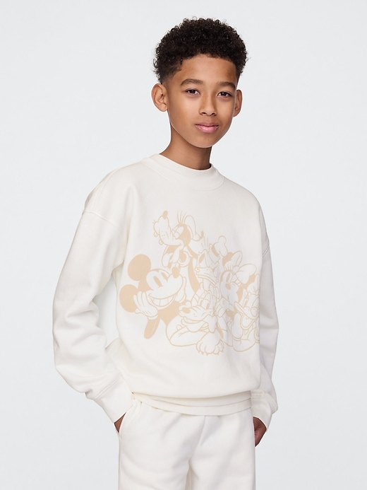 Image number 1 showing, Gap × Disney Kids Vintage Soft Logo Sweatshirt