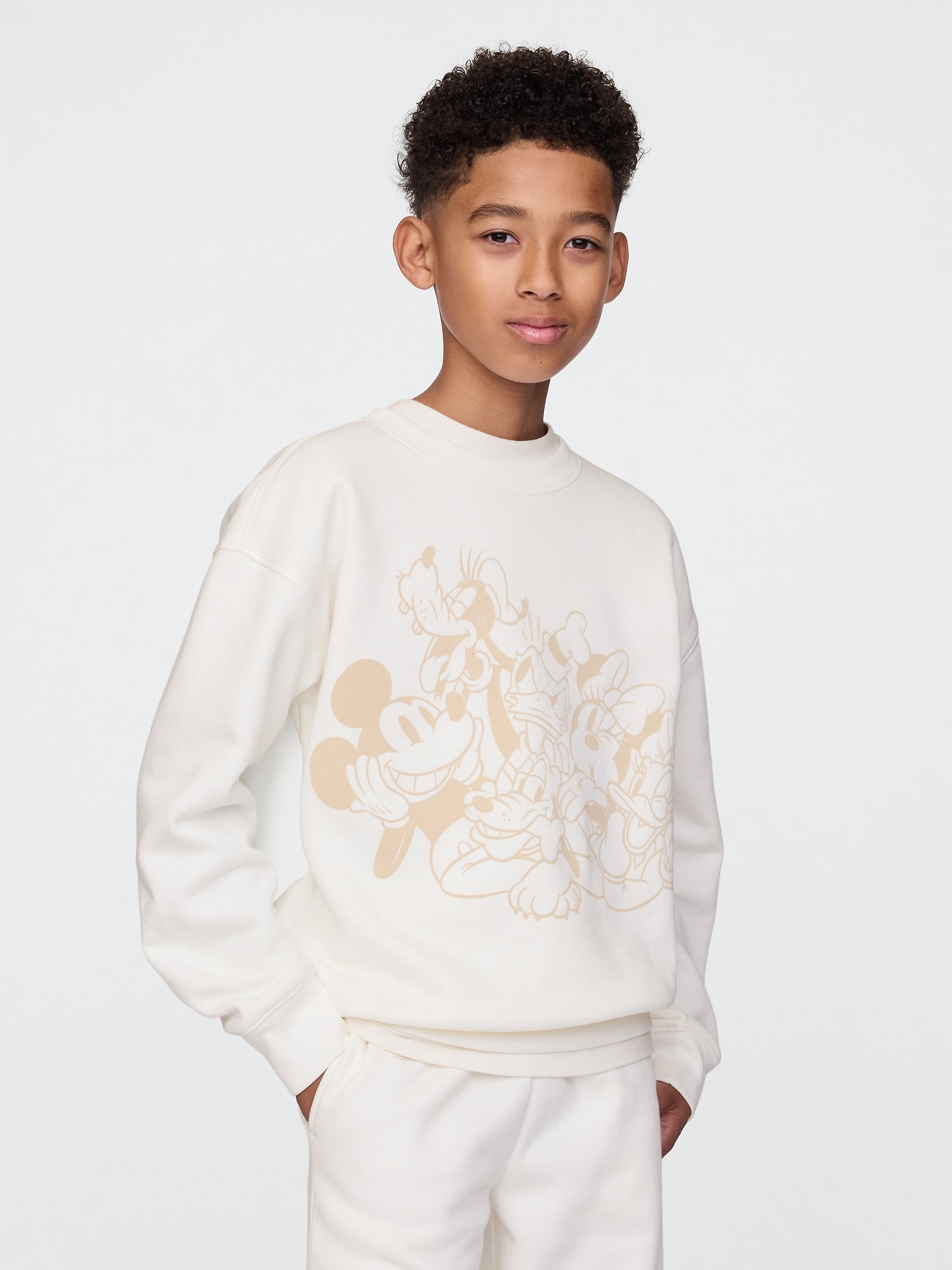 Gap × Disney Kids Vintage Soft Logo Sweatshirt