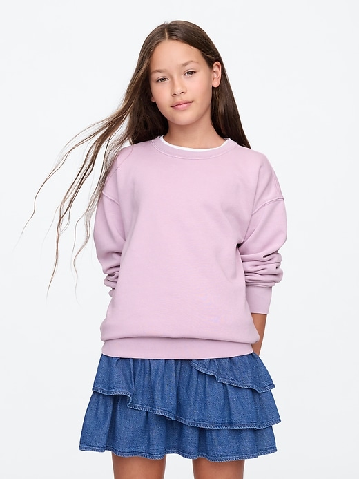 Image number 1 showing, Kids Vintage Soft Washed Relaxed Sweatshirt