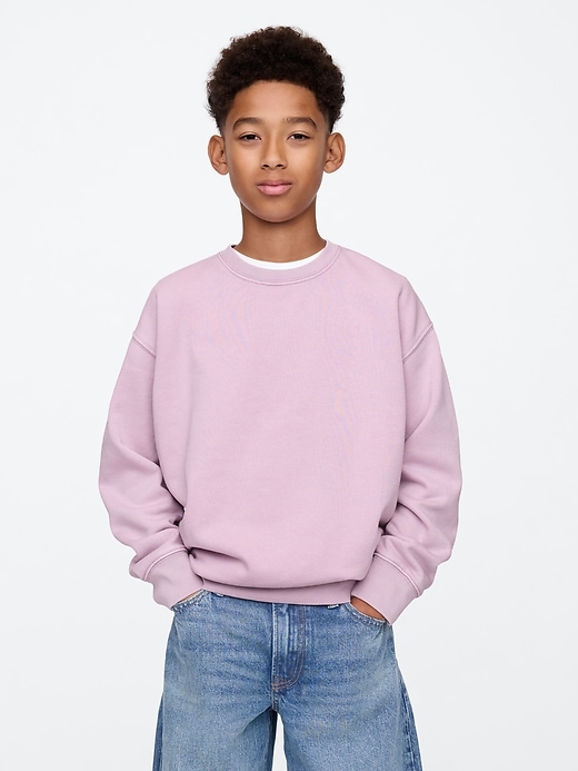 Image number 2 showing, Kids VintageSoft Washed Relaxed Sweatshirt