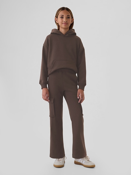 Image number 2 showing, Kids Vintage Soft Relaxed Cargo Sweatpants