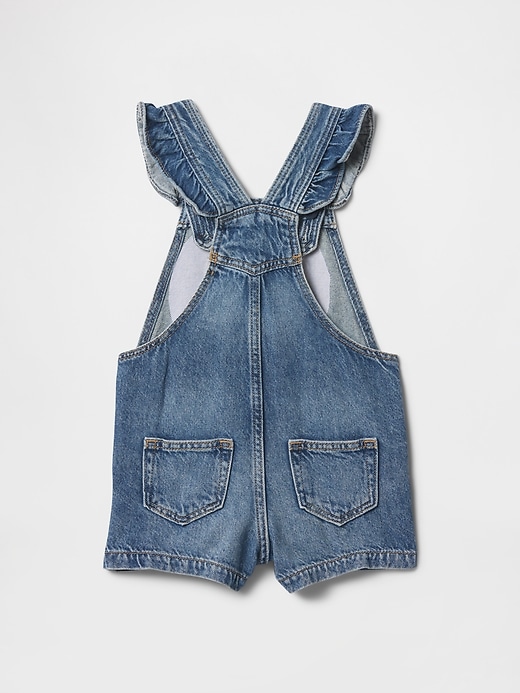 Image number 2 showing, Gap × Disney Baby & Toddler Denim Shortalls