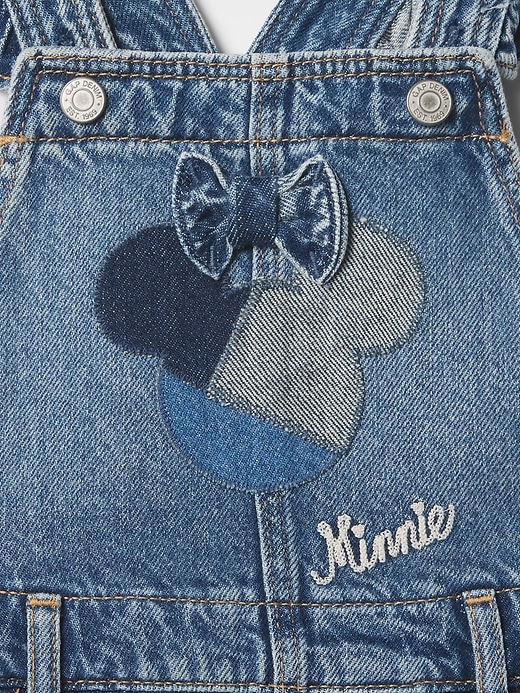 Image number 3 showing, Gap × Disney Baby & Toddler Denim Shortalls