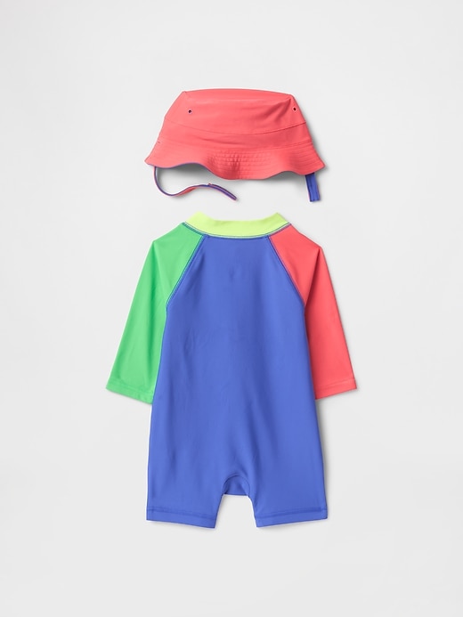 Image number 2 showing, Baby Rash Guard Swim Set