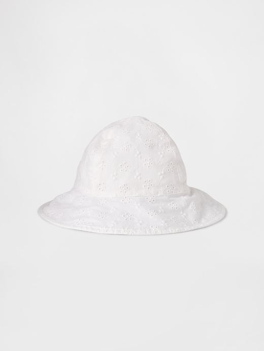 View large product image 1 of 1. Baby Eyelet Sun Hat