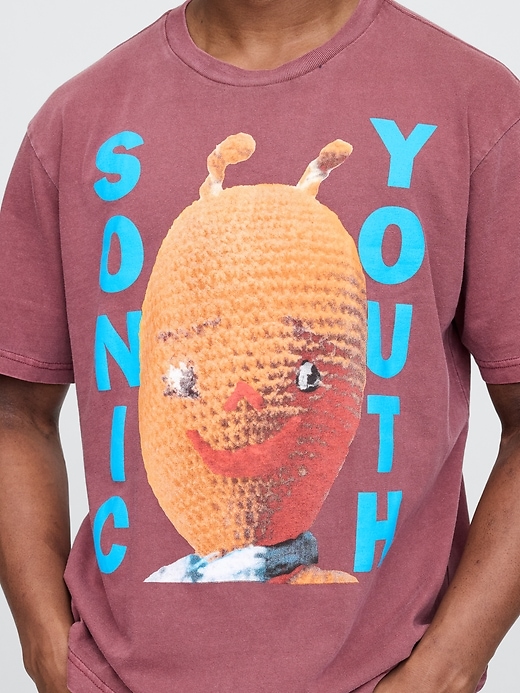 Image number 4 showing, Sonic Youth Graphic T-Shirt