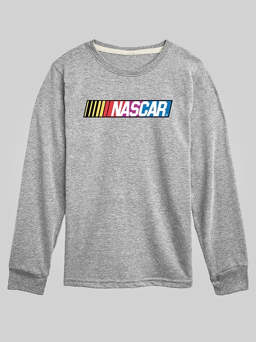 Image number 1 showing, Kids NASCAR 1976 Logo Long Sleeve Graphic Tee