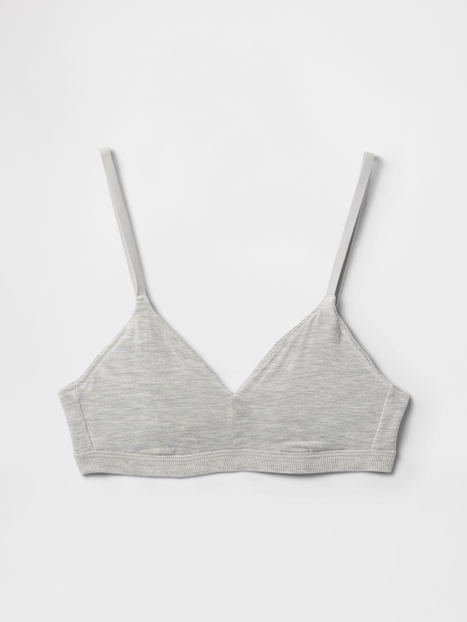 Modal Rib Triangle Bralette