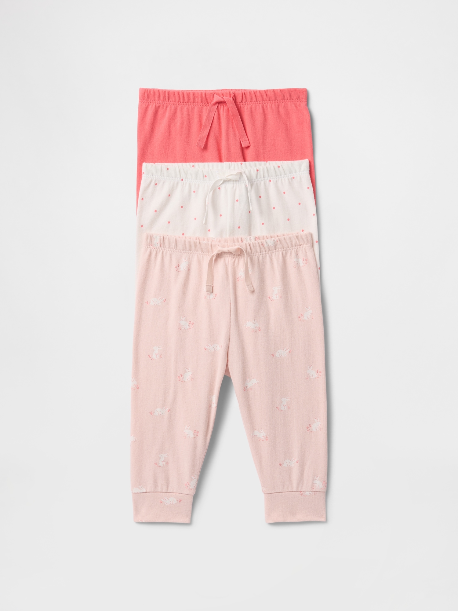 Baby First Favorites Organic Cotton Pull-On Pants (3-Pack)