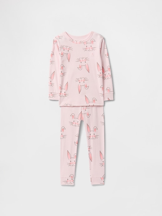 Image number 1 showing, Baby & Toddler Organic Brushed Cotton PJ Set