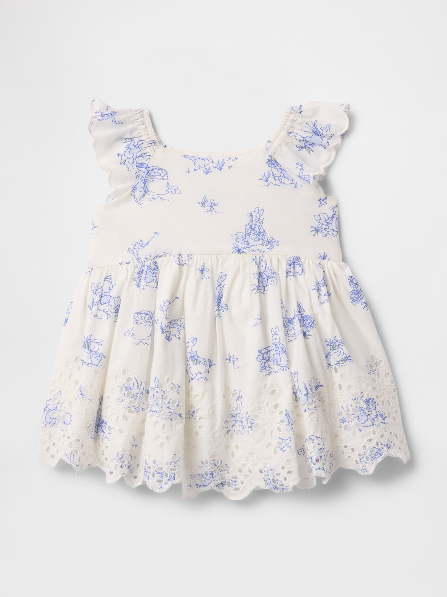 Baby Peter Rabbit™ Eyelet Dress