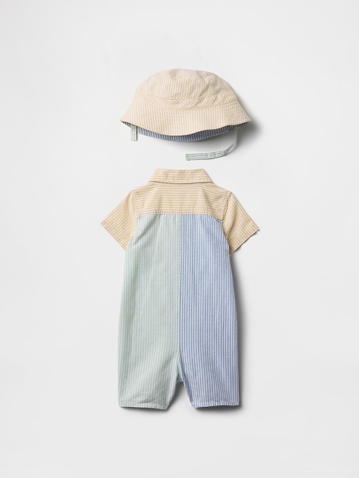 Image number 2 showing, Baby Oxford Shorty Outfit Set