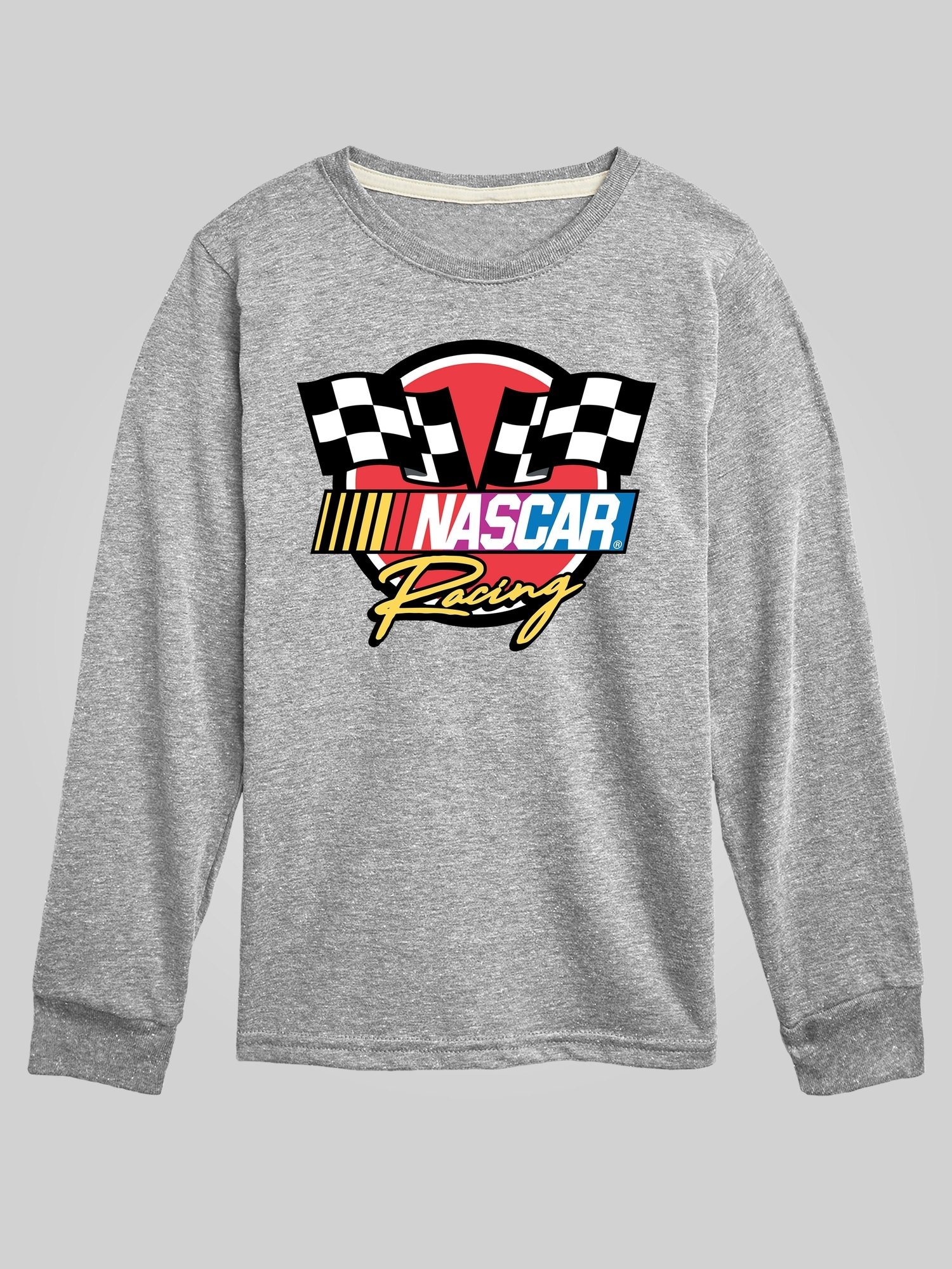 Kids NASCAR Racing Logo Long Sleeve Graphic Tee