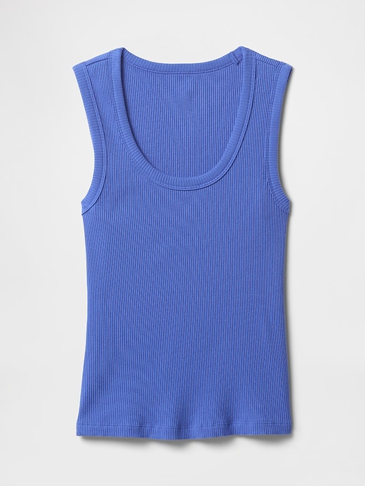 Image number 4 showing, Rib Scoop Tank Top