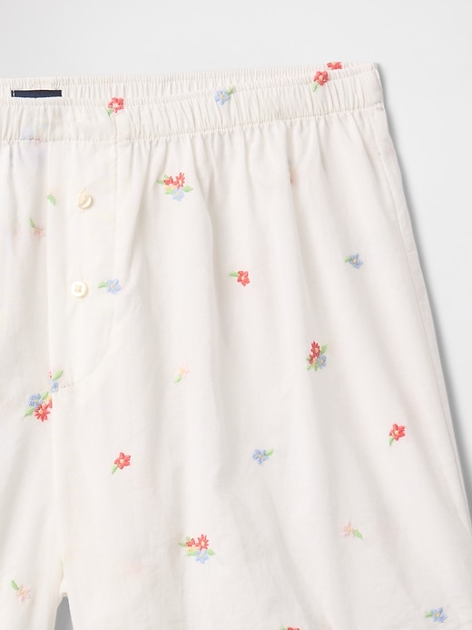 Image number 2 showing, Embroidered PJ Boxer Shorts