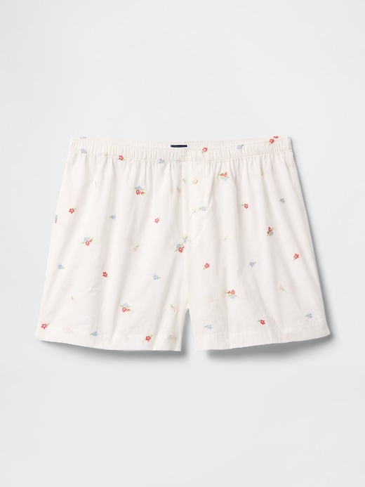 Image number 4 showing, Embroidered PJ Boxer Shorts