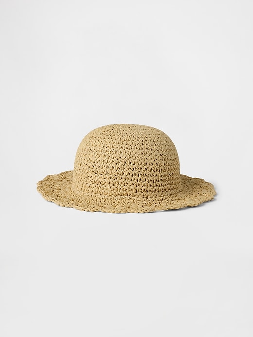 View large product image 1 of 1. Toddler Straw Hat