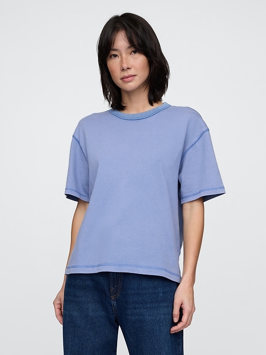 Image number 2 showing, Heavyweight Cropped T-Shirt