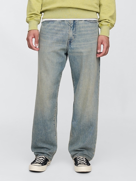 Image number 2 showing, UltraSoft Baggy Jeans