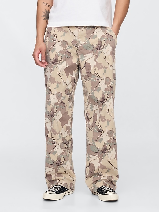 Image number 2 showing, Twill Camo Utility Khakis